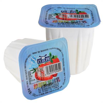草莓味发酵乳
